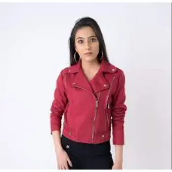 Amoredo Women Suede Casual Wear Jacket